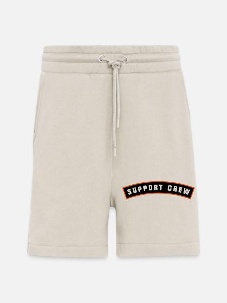 SUPPORT CREW Patch - Shorts - made by SPREAD - WARM CLAY