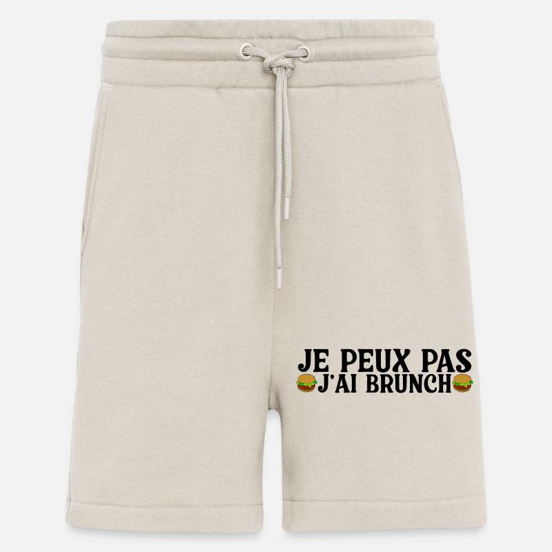 Ich kann nicht brunchen - Shorts - made by SPREAD - WARM CLAY