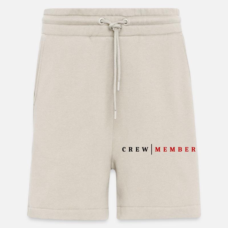 Membre d’équipage - Short bio décontracté fabriqué en UE - WARM CLAY