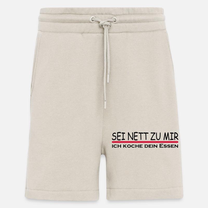 Sei nett zu mir - Shorts - made by SPREAD - WARM CLAY