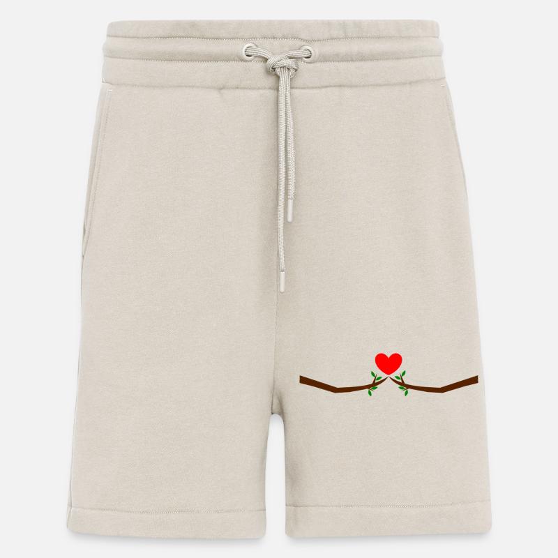 Saint-Valentin, Saint-Valentin, Saint-Valentin - Short bio décontracté fabriqué en UE - WARM CLAY