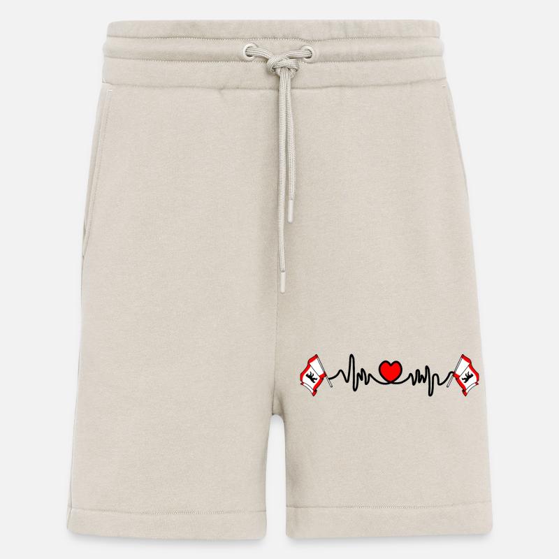 Herzfrequenz-Cardio für Berlin - Shorts - made by SPREAD - WARM CLAY