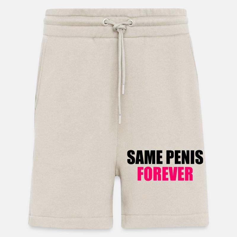 Same penis forever - Short bio décontracté fabriqué en UE - WARM CLAY
