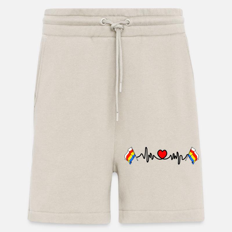 Herzfrequenz-Cardio für Podlachien - Shorts - made by SPREAD - WARM CLAY