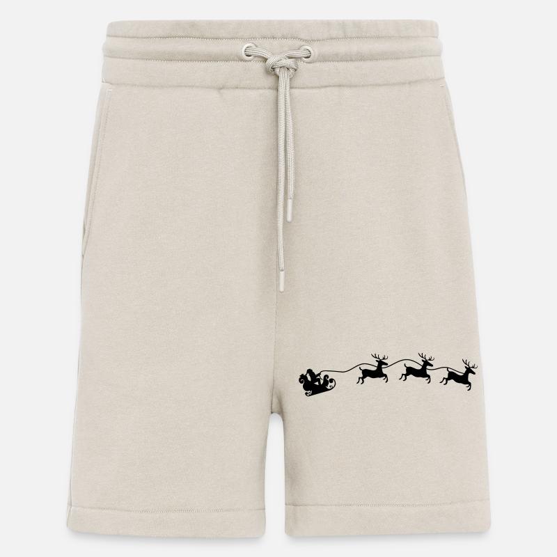 Weihnachtsmann Schlitten - Shorts - made by SPREAD - WARM CLAY