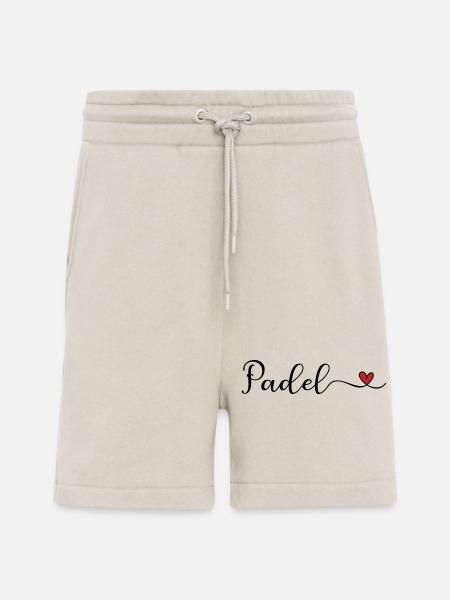 Padel Heart Design - Shorts - made by SPREAD - WARM CLAY