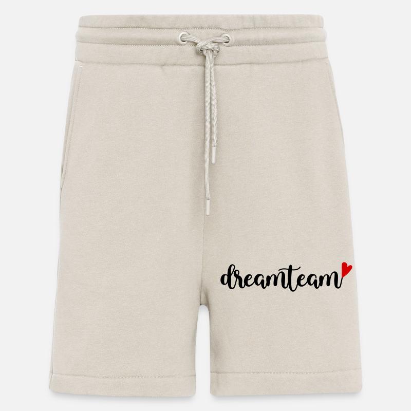 Équipe de rêve - Short bio décontracté fabriqué en UE - WARM CLAY
