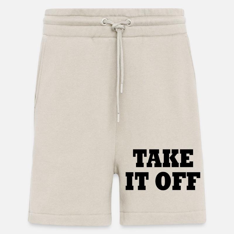 Take it off - Short bio décontracté fabriqué en UE - WARM CLAY