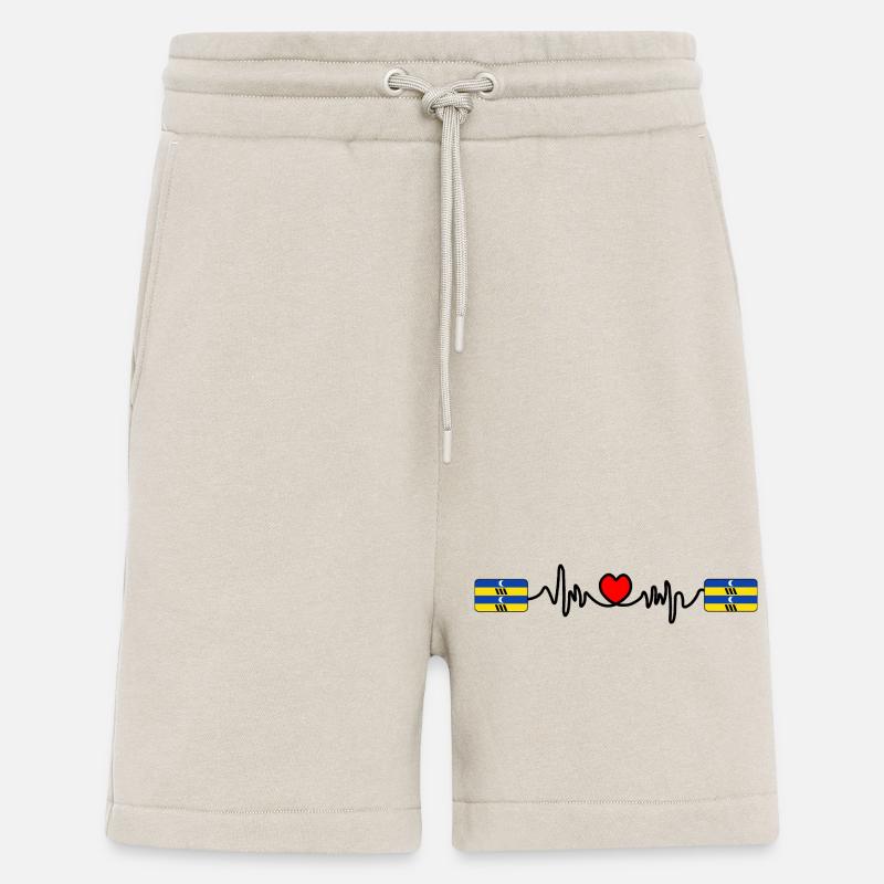 Ameland Pulse-Logo – Inselstil - Shorts - made by SPREAD - WARM CLAY