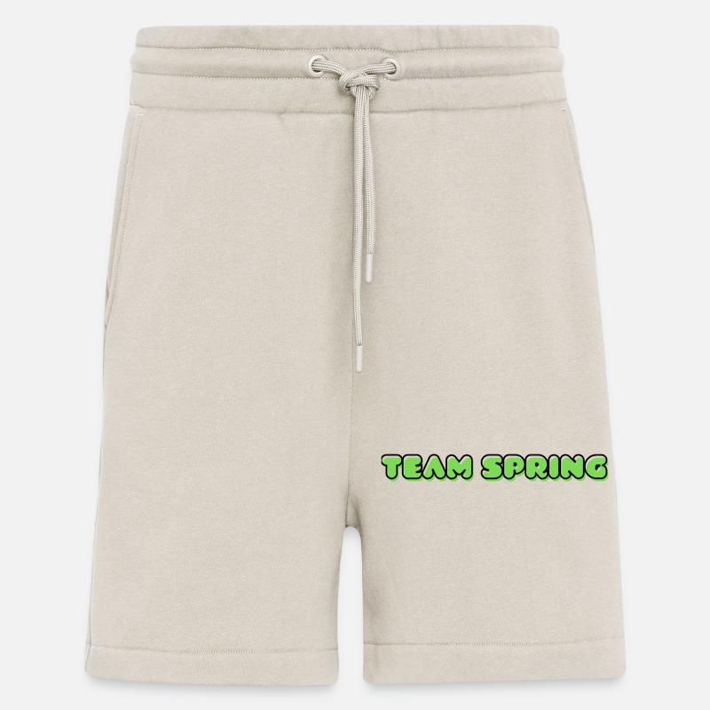 TEAM SPRING - Short bio décontracté fabriqué en UE - WARM CLAY