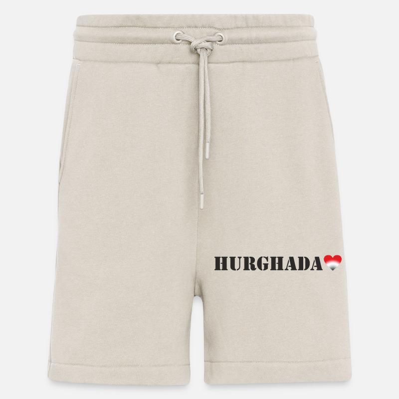 Hurghada, Égypte - Short bio décontracté fabriqué en UE - WARM CLAY