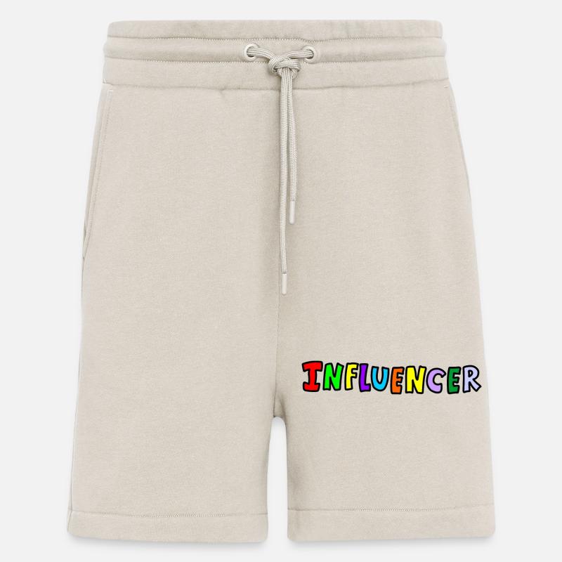 Influencer - Pantaloncini ecologici casual Made in UE - WARM CLAY