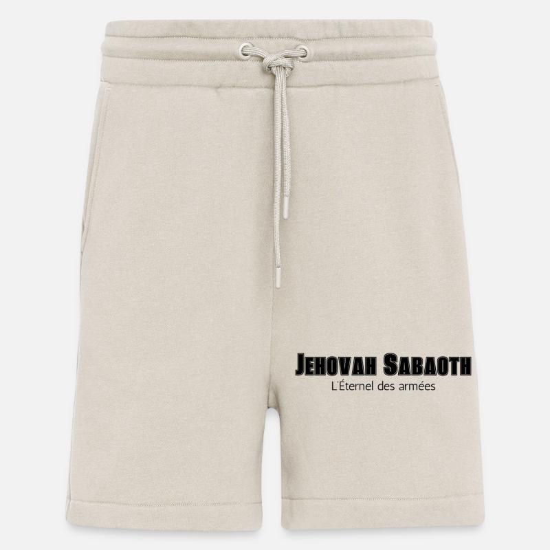 Jehovah Sabaoth - Short bio décontracté fabriqué en UE - WARM CLAY
