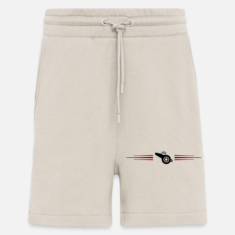 Trillerpfeife Pfeife Linie - Shorts - made by SPREAD - WARM CLAY