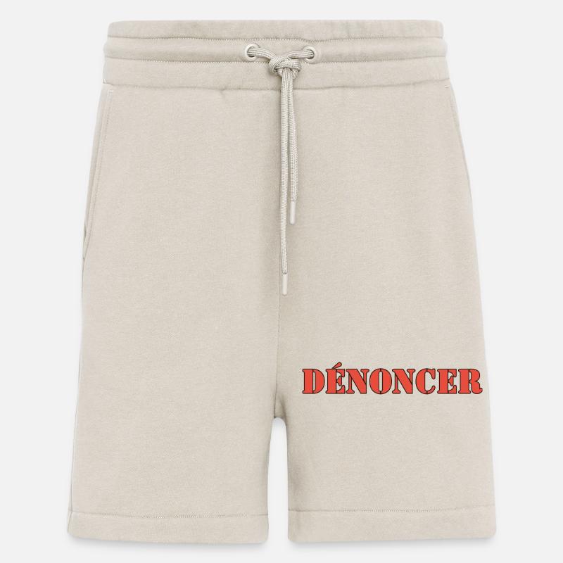 DÉNONCER - Short bio décontracté fabriqué en UE - WARM CLAY