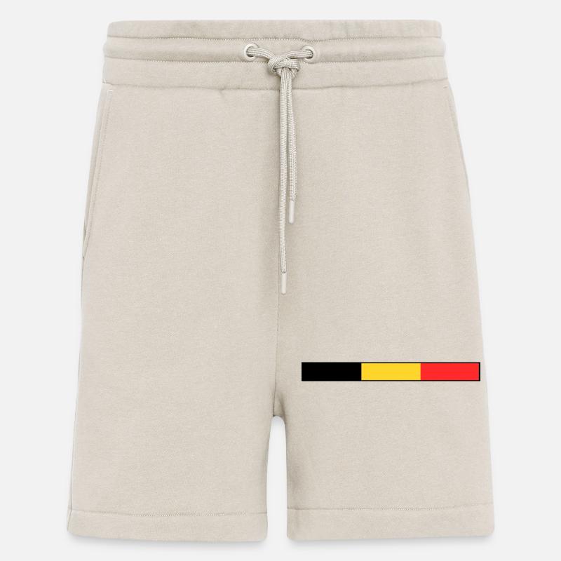 Belgium flag - Shorts - made by SPREAD - WARM CLAY