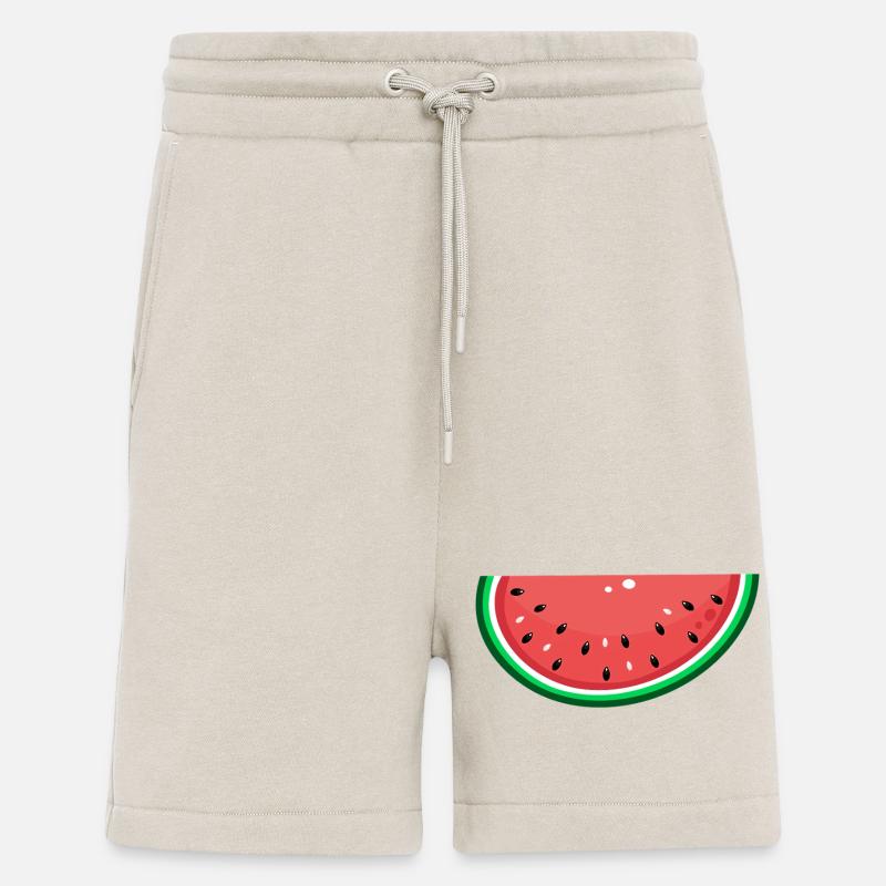 Wassermelone Design Scheibe - Shorts - made by SPREAD - WARM CLAY