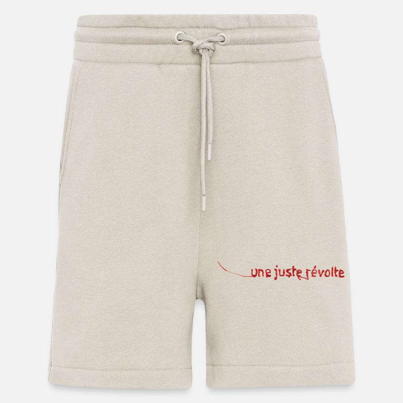 JUSTE RÉVOLTE – lass uns reden. - Shorts - made by SPREAD - WARM CLAY