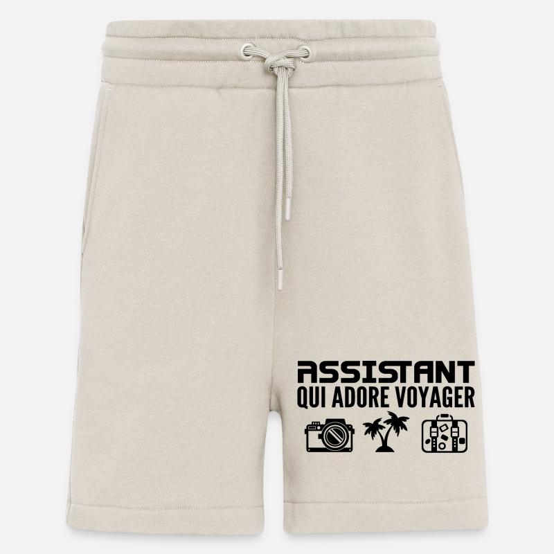 Reisende & Assistenten: Leidenschaft & Entdeckung - Shorts - made by SPREAD - WARM CLAY