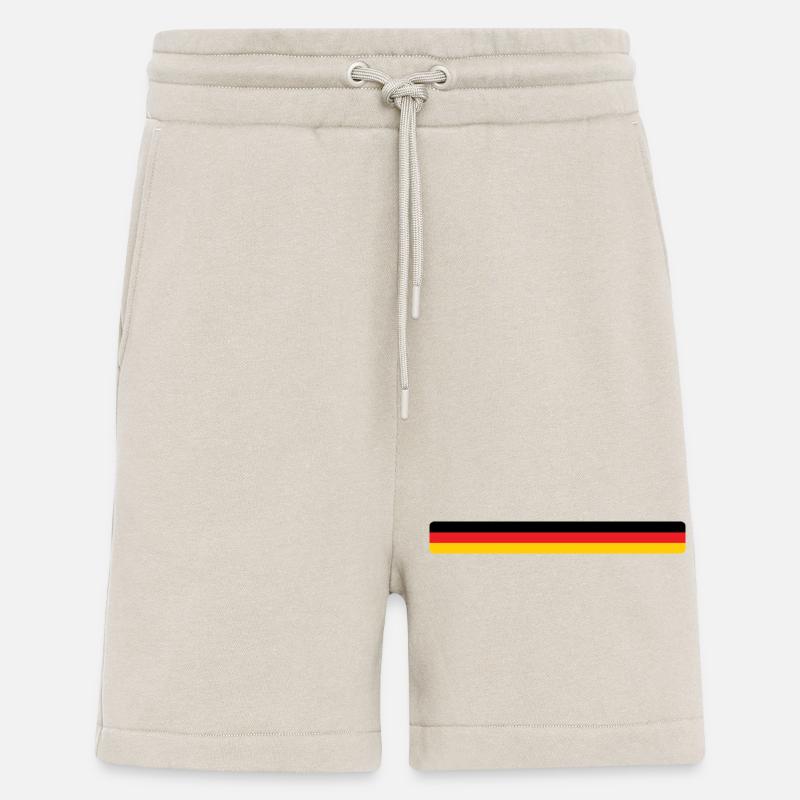 Deutsche Flagge – Deutschland - Shorts - made by SPREAD - WARM CLAY