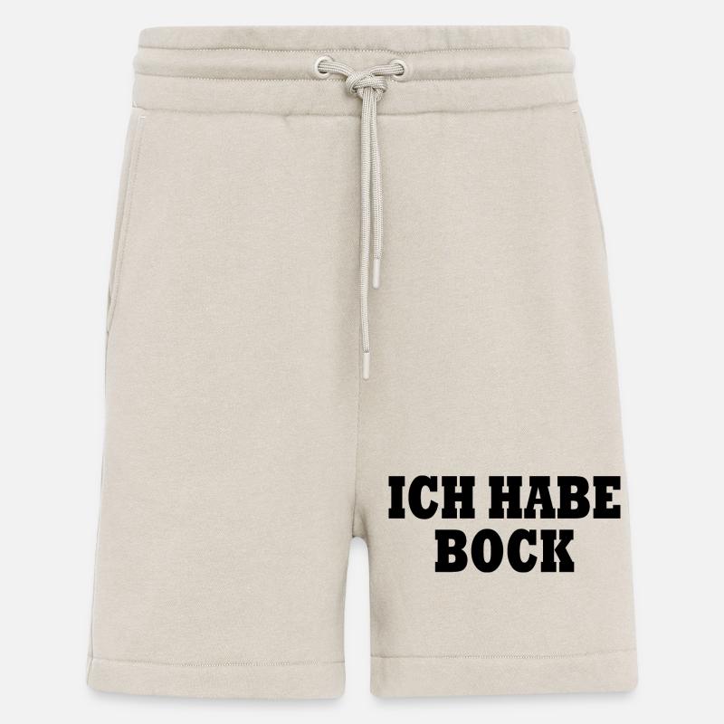 Ich habe bock - Shorts - made by SPREAD - WARM CLAY