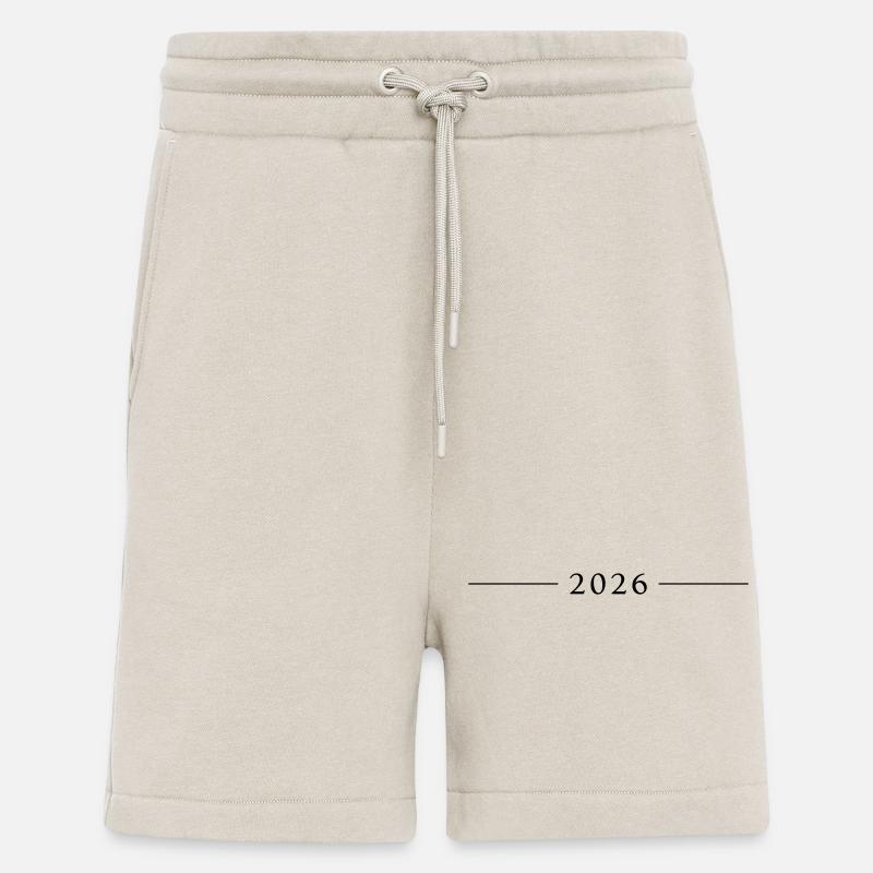 Année 2026 - Short bio décontracté fabriqué en UE - WARM CLAY