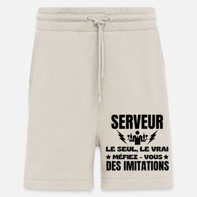 AUTHENTIC-SERVER - Shorts - made by SPREAD - WARM CLAY