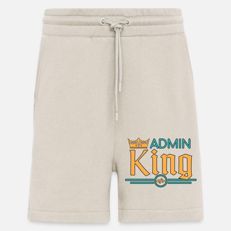 Admin King Administrateur - Short bio décontracté fabriqué en UE - WARM CLAY