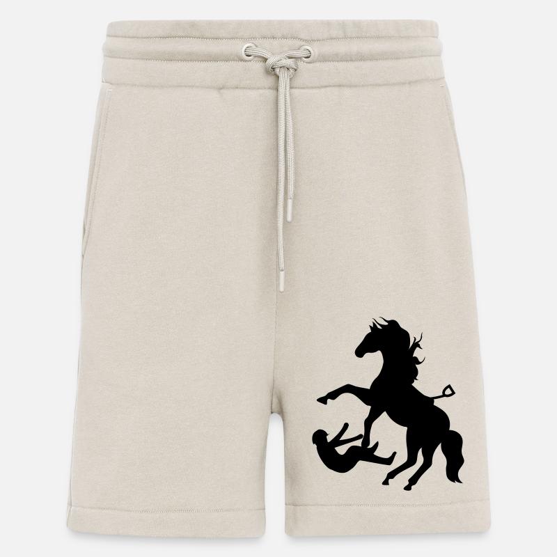 cheval - Short bio décontracté fabriqué en UE - WARM CLAY