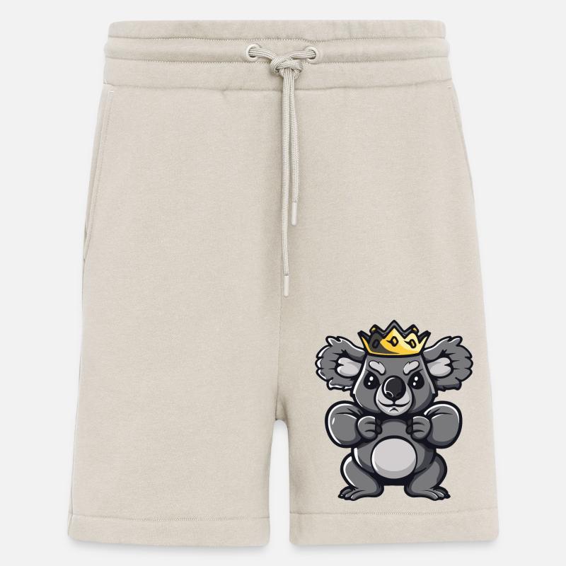 Koala Comic Krone - Shorts - made by SPREAD - WARM CLAY