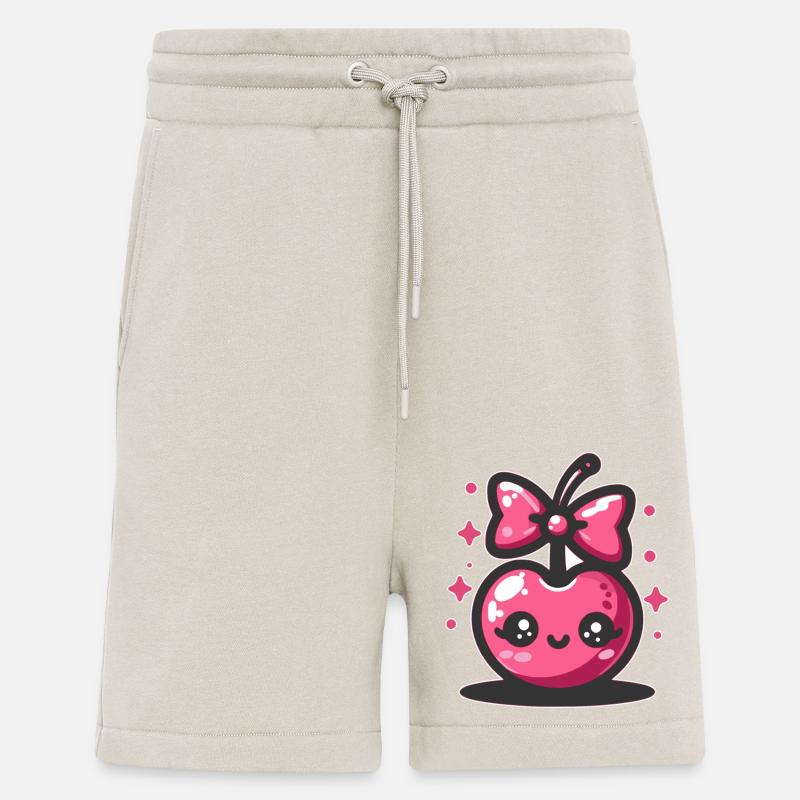 Cerise mignonne - Short bio décontracté fabriqué en UE - WARM CLAY