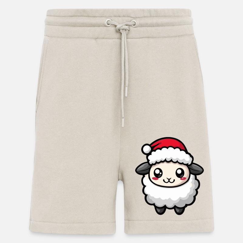 Mouton Noël Noël - Short bio décontracté fabriqué en UE - WARM CLAY
