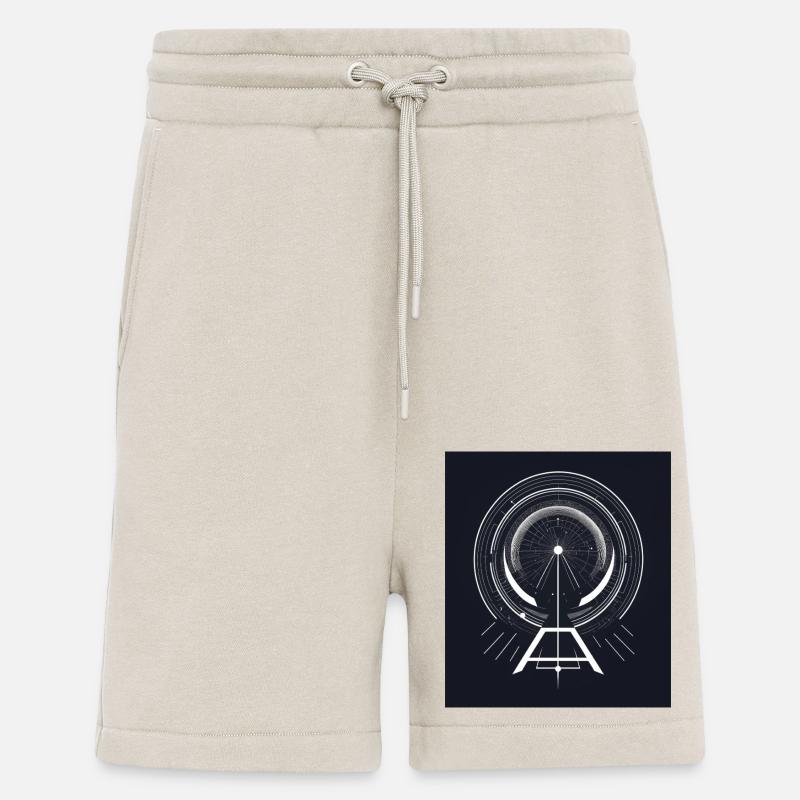 Abstract Geometric GraphicsAbstract Graph - Shorts - made by SPREAD - WARM CLAY