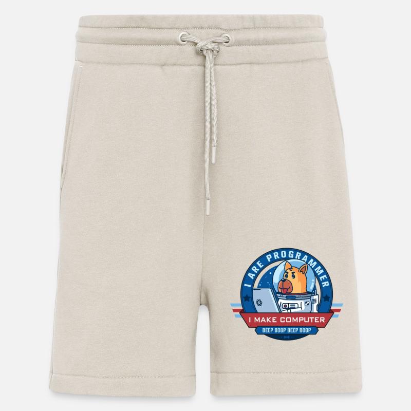 Ich bin Programmierer - Shorts - made by SPREAD - WARM CLAY