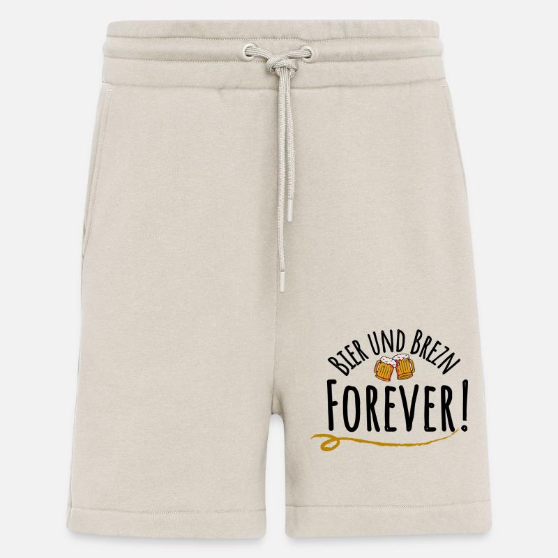 Bier und Brezn forever! - Shorts - made by SPREAD - WARM CLAY