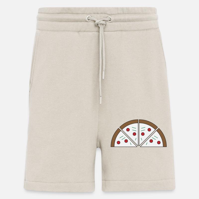 Bild von einer Pizza - Shorts - made by SPREAD - WARM CLAY