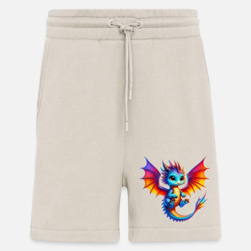 Dragon - Short bio décontracté fabriqué en UE - WARM CLAY