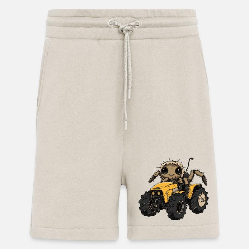 Tarantula Traktor Farmer - Shorts - made by SPREAD - WARM CLAY
