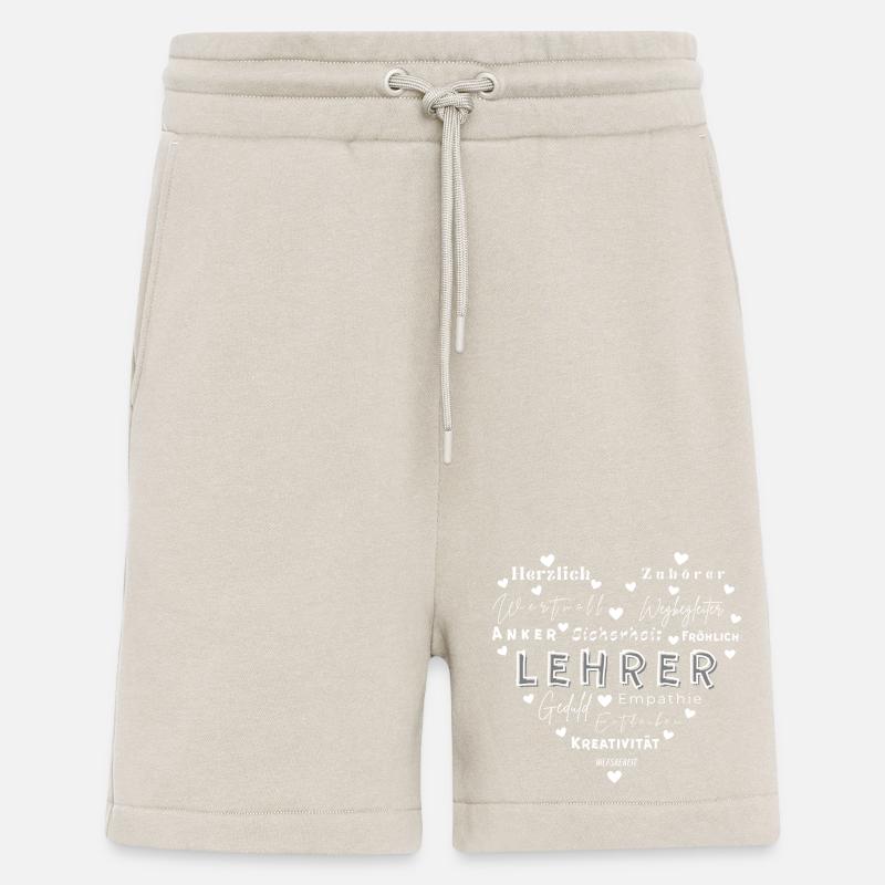 Abschiedsgeschenk Lehrer  - Shorts - made by SPREAD - WARM CLAY