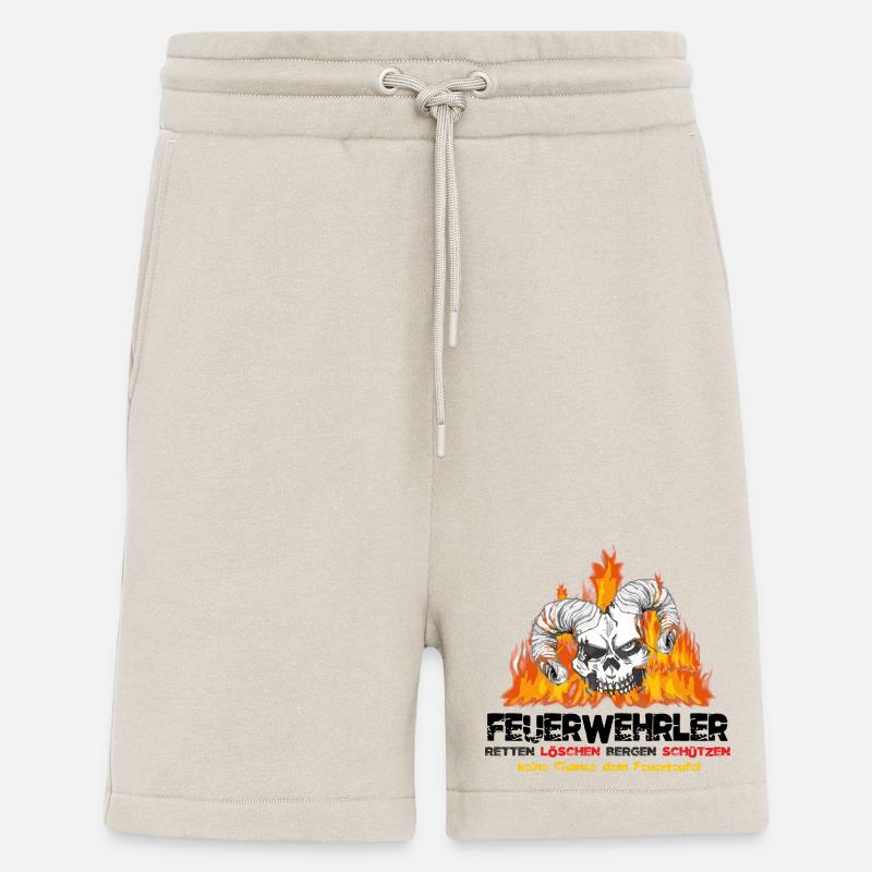 Firefighter Fire Devil - Shorts - made by SPREAD - WARM CLAY