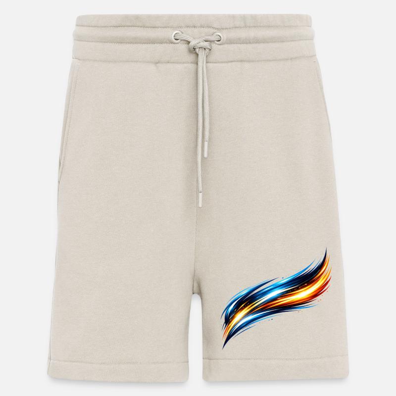 Sporty jersey design Dynamic effect - Shorts - made by SPREAD - WARM CLAY