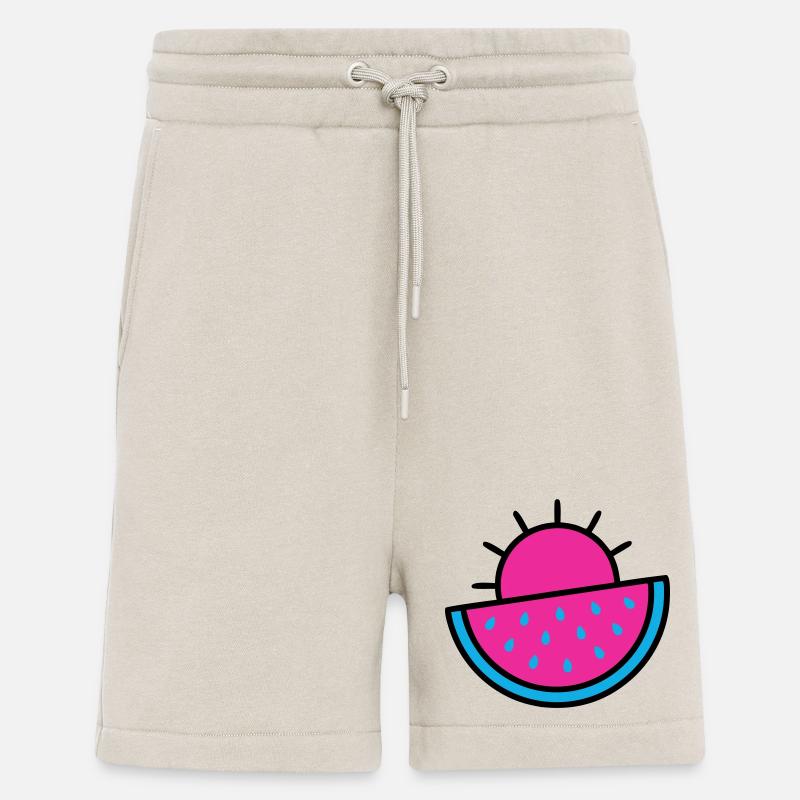 Wassermelone Sonne 90s Pop-Art - Shorts - made by SPREAD - WARM CLAY