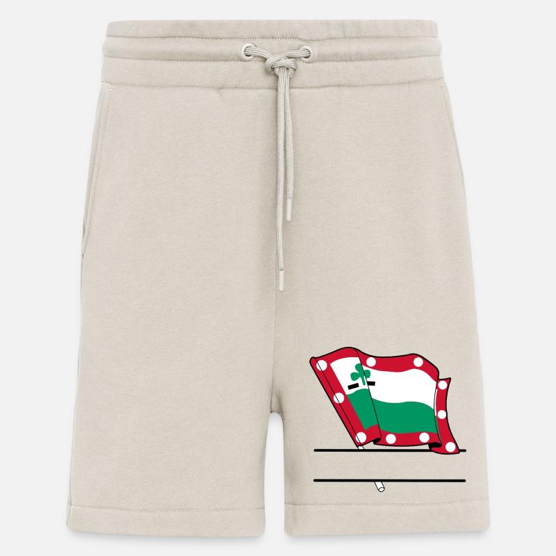 Meppeldag-Flagge – Individuelles Stadtdesign - Shorts - made by SPREAD - WARM CLAY