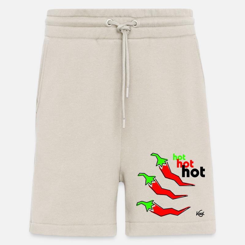 Pepperoni hot - Shorts - made by SPREAD - WARM CLAY