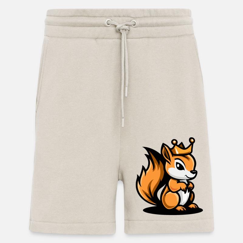 Eichhörnchen Comic Krone - Shorts - made by SPREAD - WARM CLAY