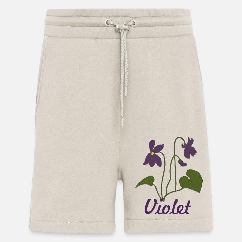 veilchen violet - Shorts - made by SPREAD - WARM CLAY