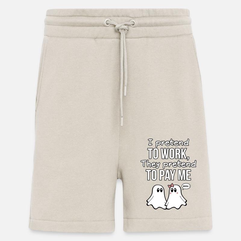 GHOST QUOTES 04 - Shorts - made by SPREAD - WARM CLAY
