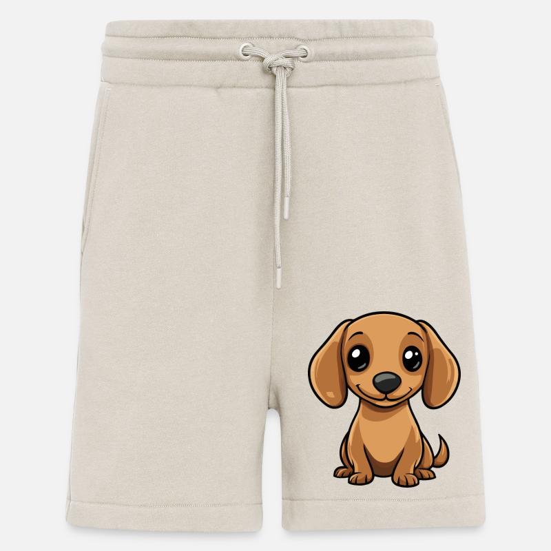 Teckel BadgerDog Comic Baby - Short bio décontracté fabriqué en UE - WARM CLAY