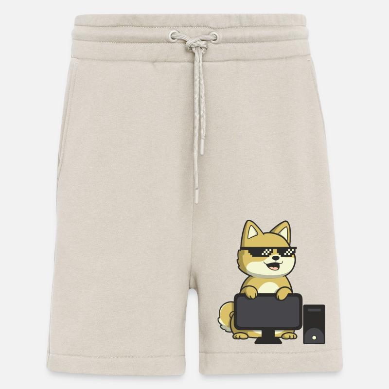 Magic Degen - Computer - Shorts - made by SPREAD - WARM CLAY