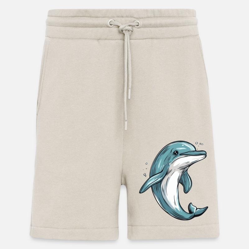 kleiner Delfin - Shorts - made by SPREAD - WARM CLAY